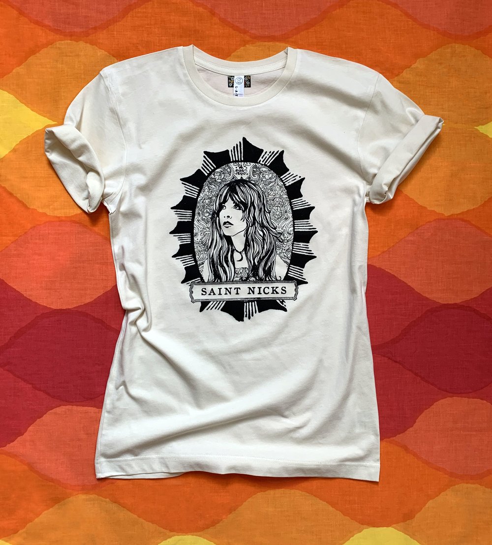 Saint Nicks Tee - Unisex Vintage White