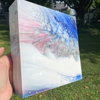Image 2 of “Pink Clouded Flux” Fluid Painting