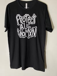 Image 5 of PROTECT ALL WOMXN UNISEX BLACK SHIRT