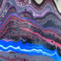 Image 3 of “Crystal Zephyrs Shift” Fluid Painting