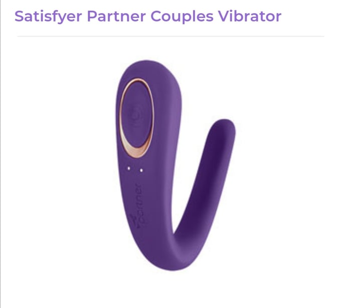 Image of Satisfyer Partner Couples Vibrator
