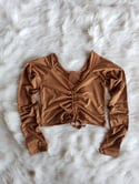 Ruched Crop Top 