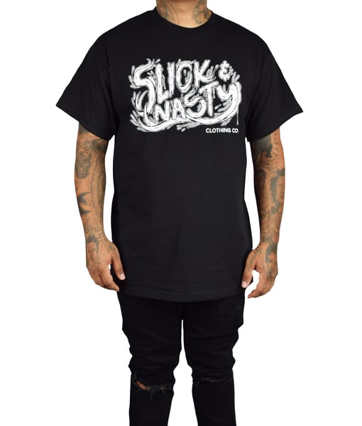 Image of Slick & Nasty Slime Tee (Black)