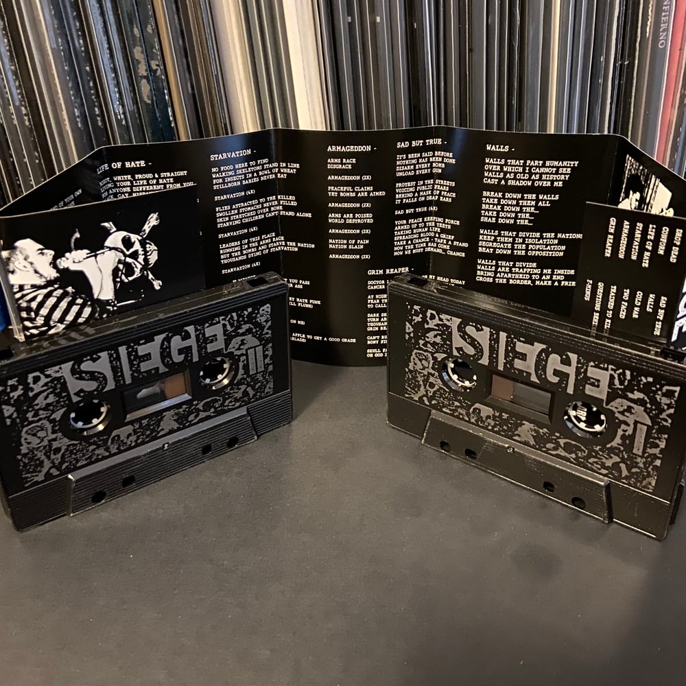 SIEGE "Drop Dead: 30th Anniversary Edition" CD or Cassette