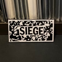 Image 2 of SIEGE "Logo" Woven Patch or Enamel Pin