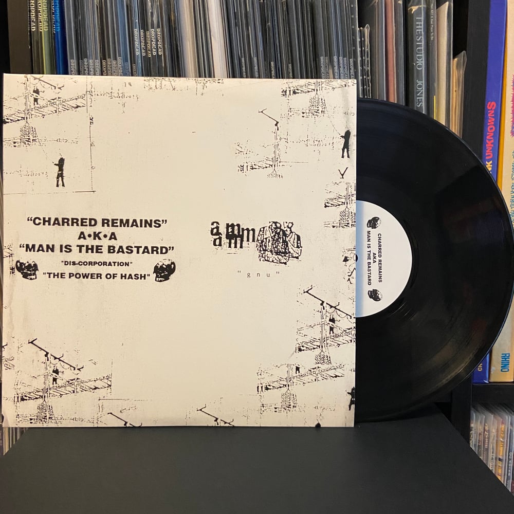 MAN IS THE BASTARD / AUNT MARY Split 10" LP