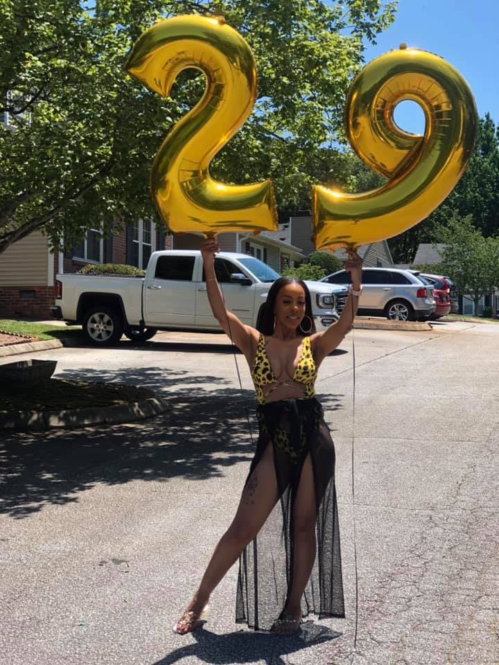 Image of Gold FOIL LETTER 32"