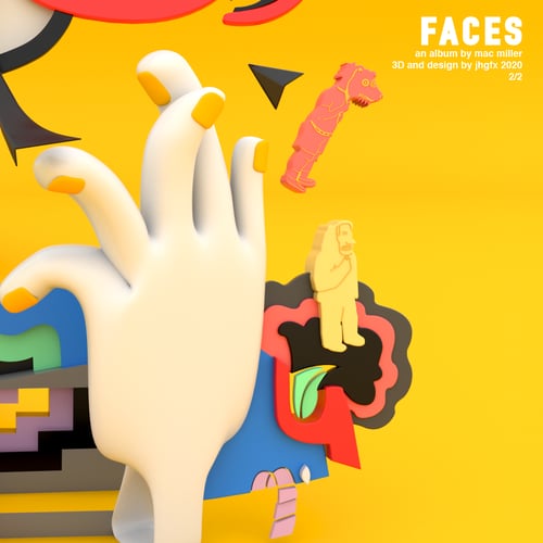 Image of FACES - Limited A3 Print