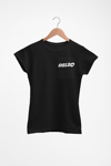 "Deleo" T-Shirt ( Black, Ladies Fit)