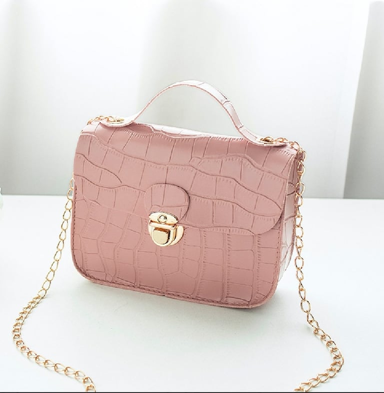 Mini Alligator Print Chain Crossbag Image 3