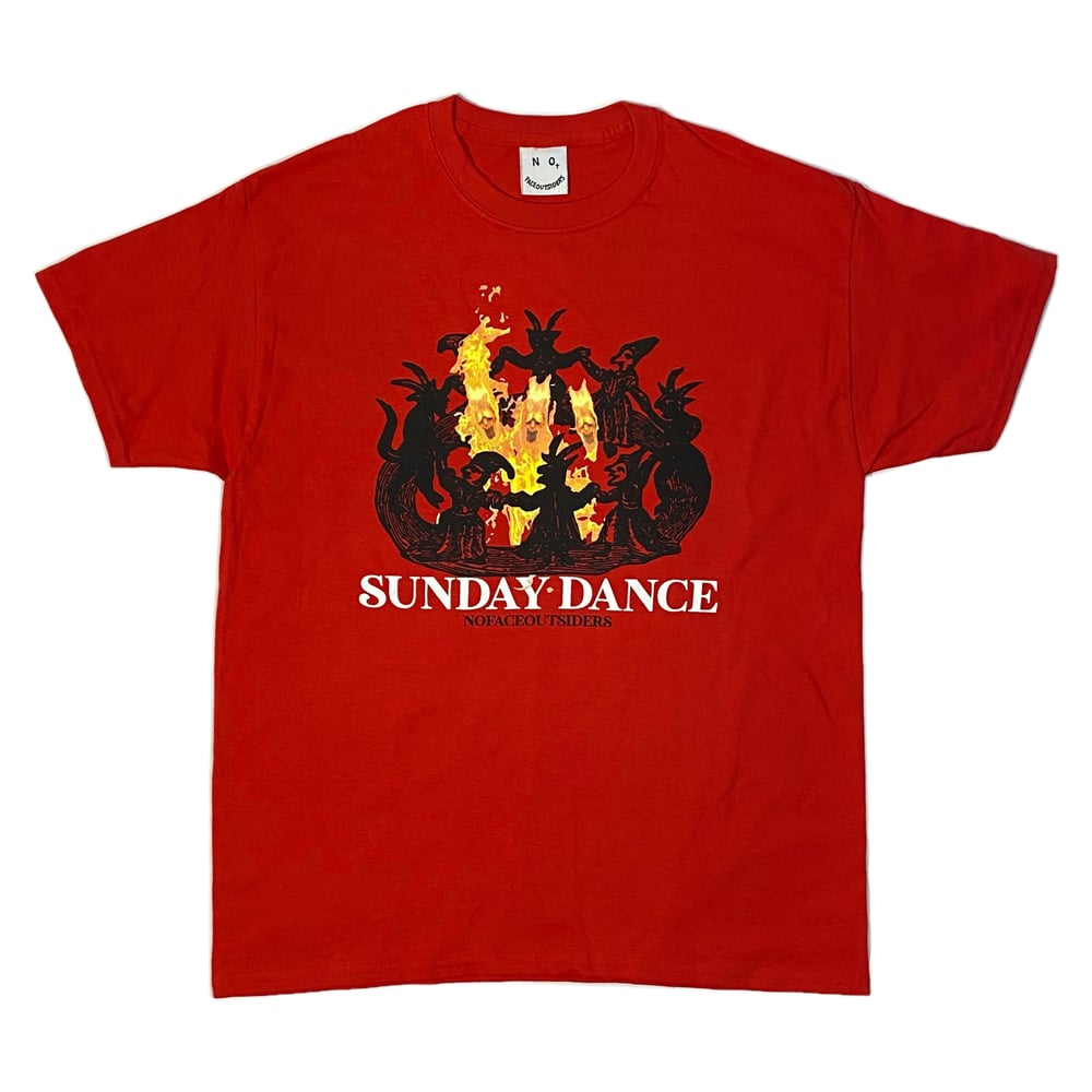 Image of SUNDAY DANCE RED TEE