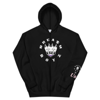 * BEAUTIFUL BLACK * Us. X BREA$H BOYZ HOODIE