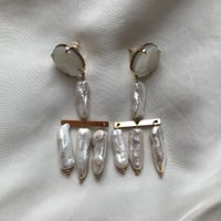 Image 2 of BOUCLES PLUIE DE NACRE