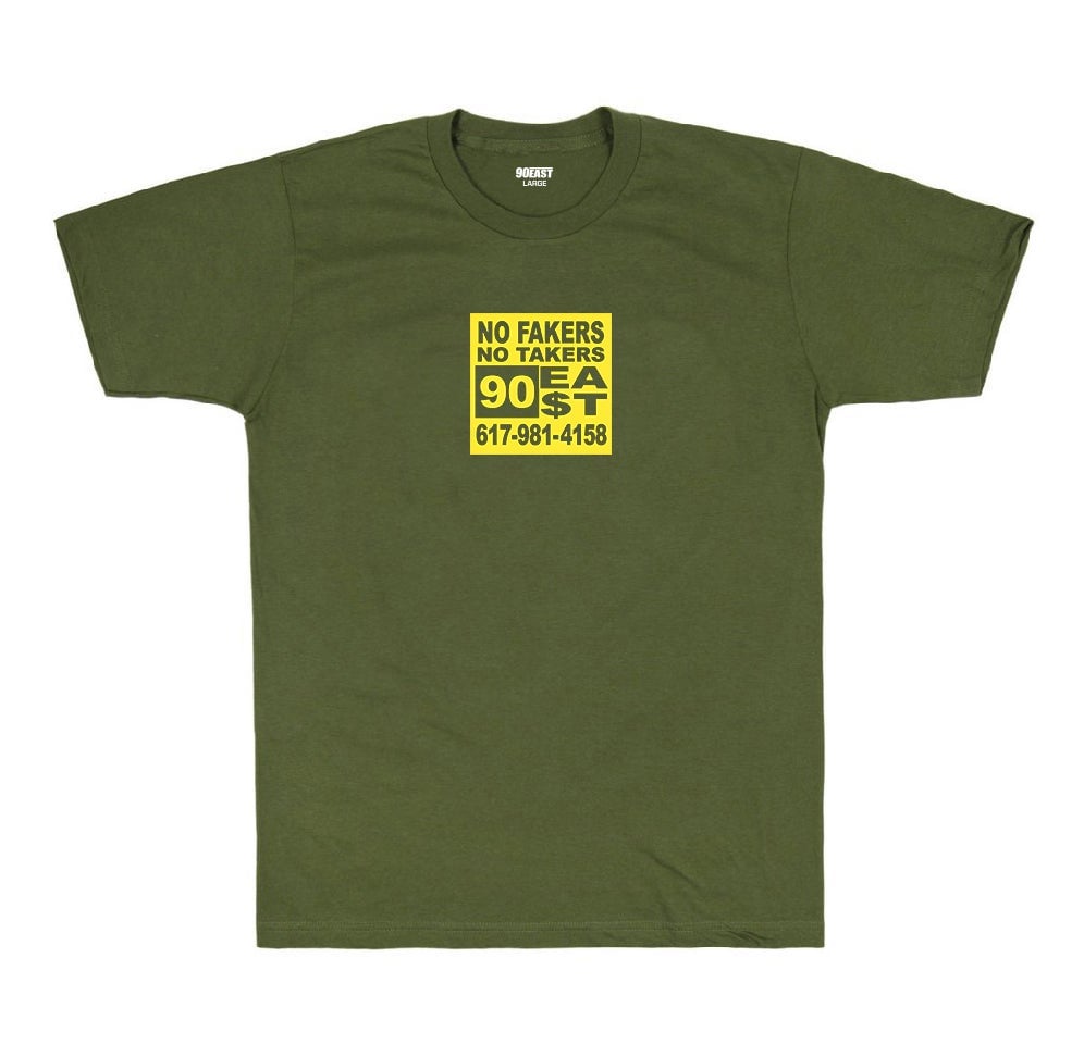 Image of 90East Everywhere Tee - Army Green