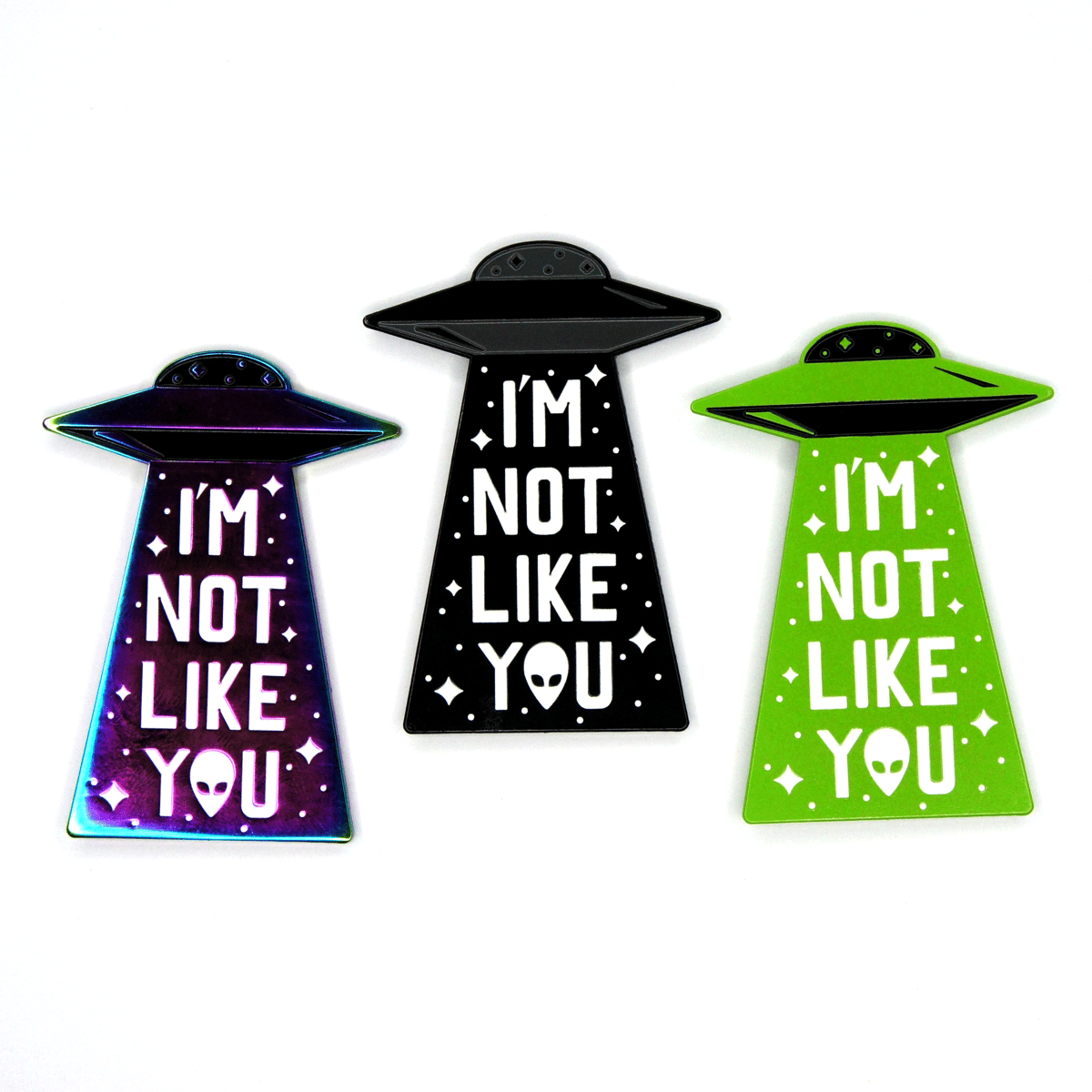 UFO Enamel Pin Pack