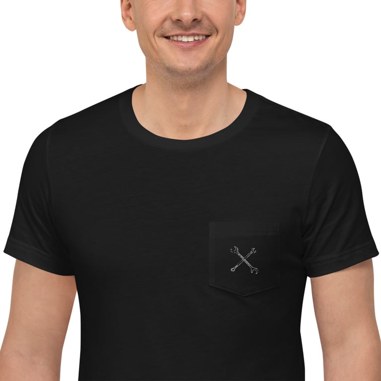 Shred The Tread Unisex Pocket T-Shirt Image 2