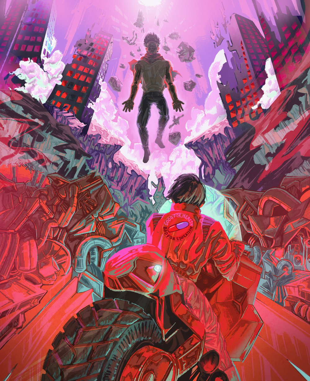 End of Neo Tokyo | Print, Multiple Sizes