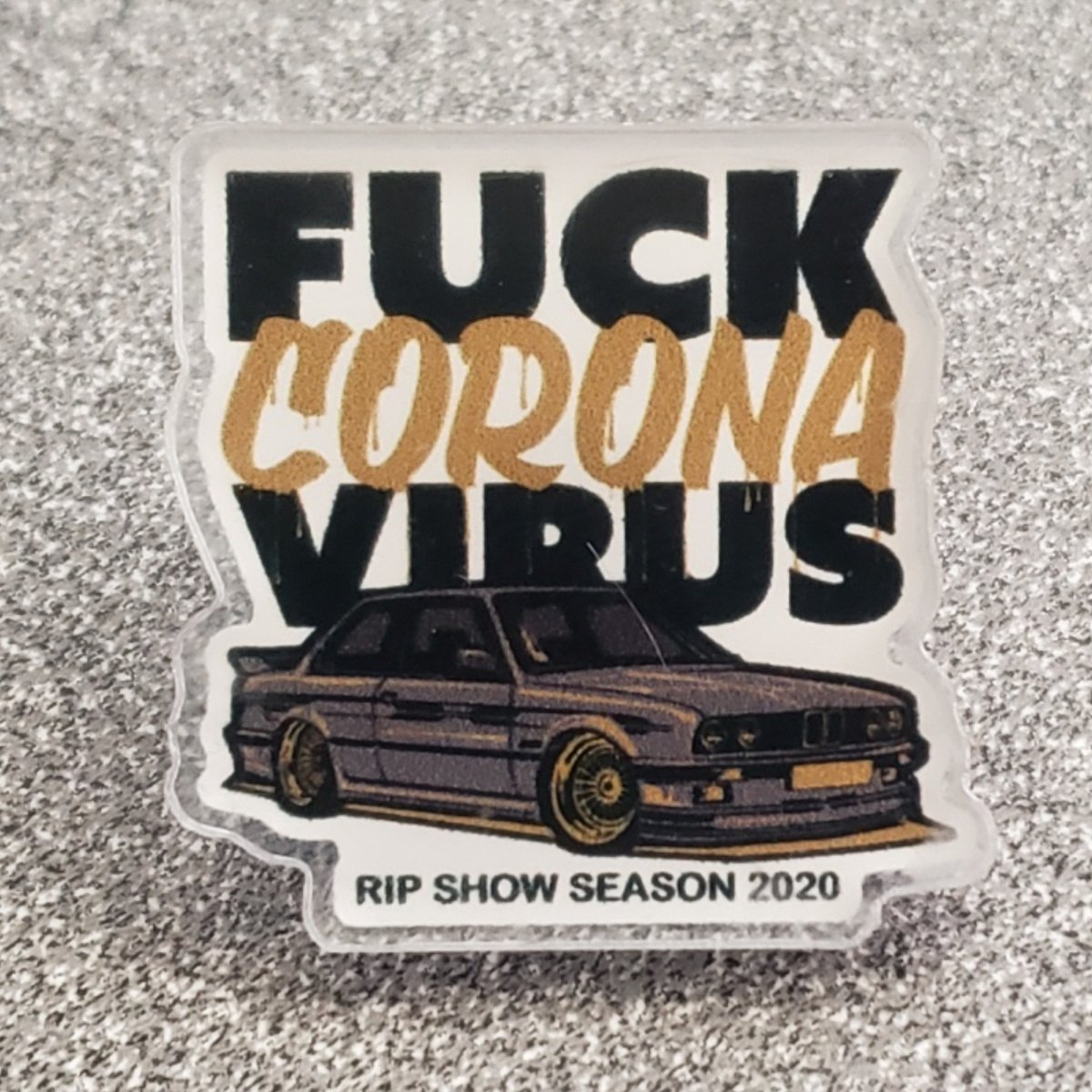 Image of Fuck Corona Virus - Alpina BMW PIN