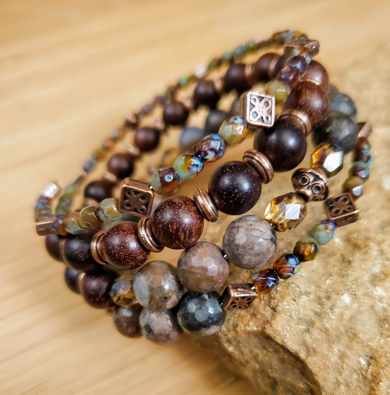 Autunm Trail Wrap Bracelet Image 2