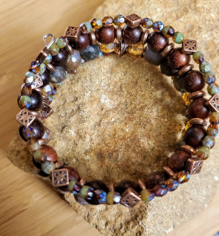 Autunm Trail Wrap Bracelet Image 3