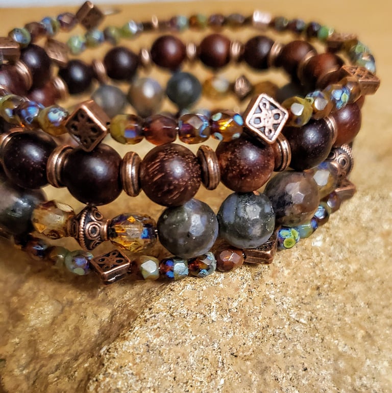 Autunm Trail Wrap Bracelet Image 4