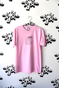 Image of fuck all that tee in pink
