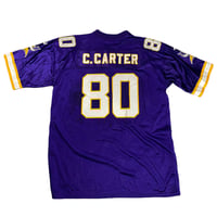 Image 2 of Cris Carter Minnesota Vikings Jersey #80