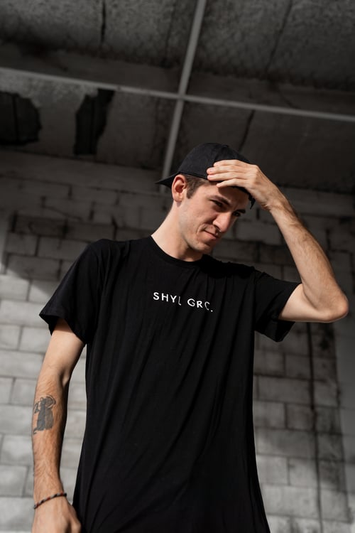 Image of Black Logo Shirt