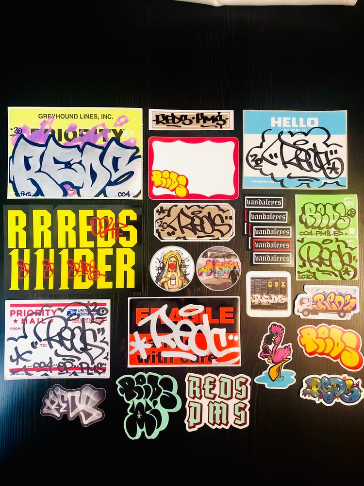 Image of Reds MEGA Sticker Pack