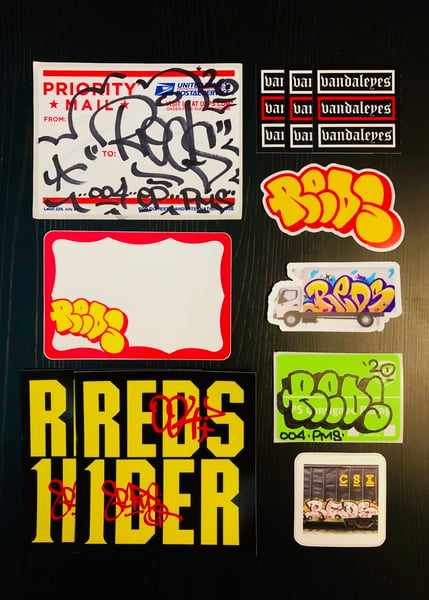 Image of Reds Sticker Pack 002