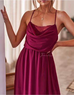 Image of Jaycee dress. Magenta. Two Sisters the Label. 