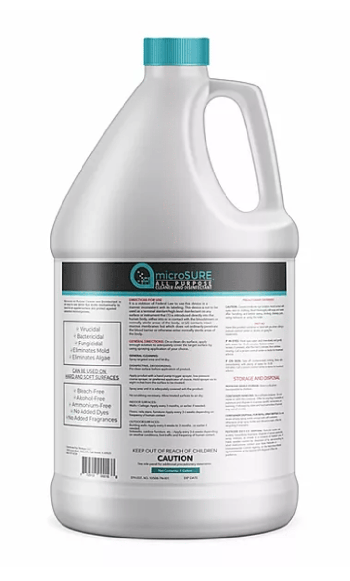 microSURE All Purpose Cleaner and Disinfectant Protection by microSURE