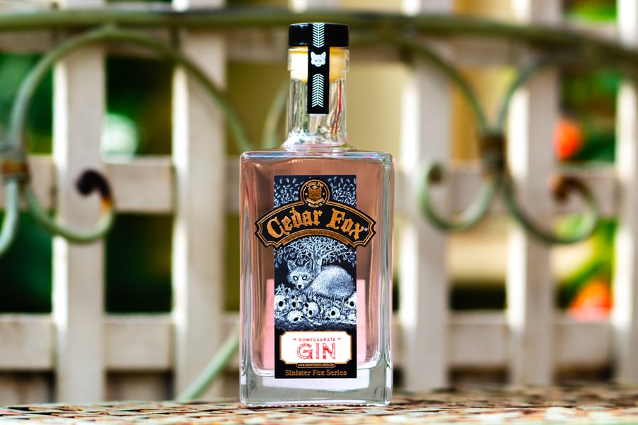 Image of Pomegranate Gin - Sinister Fox Series