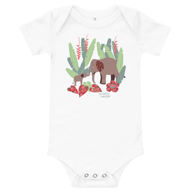 T-Shirt Elephant + Rafflesia 2