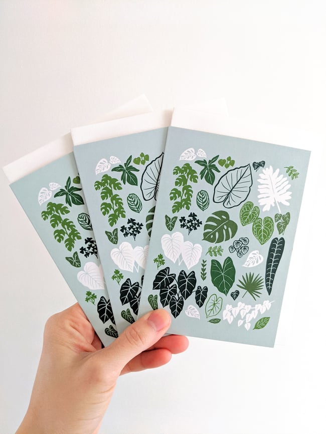 Leafy Greeting Card