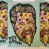 Pizza Pie Fieri A3 Emetic Art Print