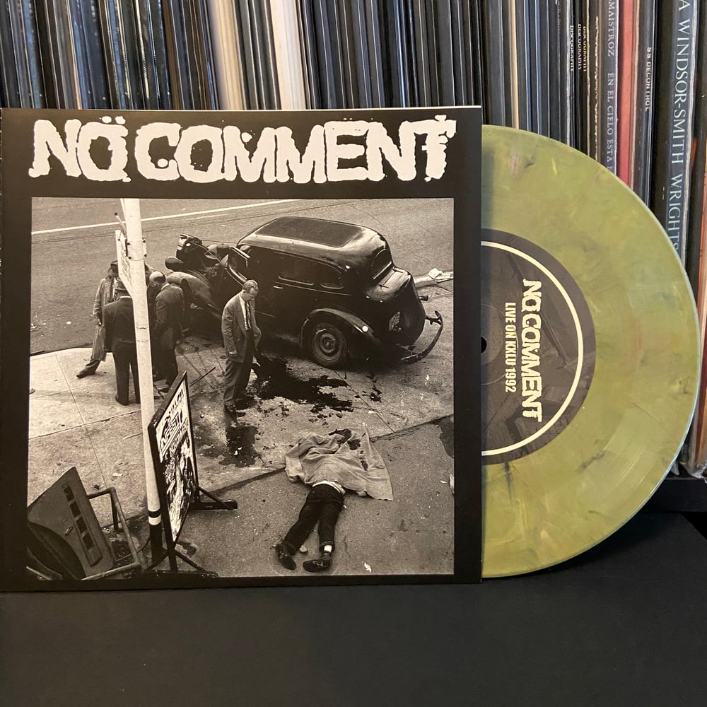 NO COMMENT "Live On KXLU 1992" 7" EP