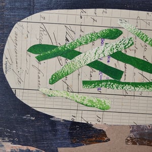 Image of Contemporary Painting, 'Asparagus,' by British artist, Marc Taylor.