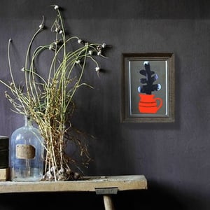 Image of Contemporary Painting, 'Squiggle Leaf,' Marc Taylor.