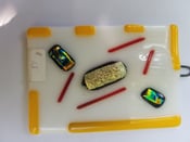 Image of Fused glass "painting " #3