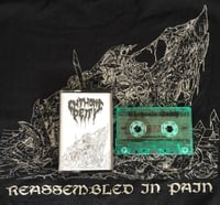 Image 1 of CHTHONIC DEITY "REASSEMBLED IN PAIN +2" (IMPORT) CASSETTE Clear Coke Bottle Green