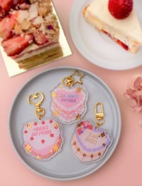 Image 2 of Cakes Acrylic Charm