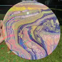 Image 1 of “Crystals Shift” Fluid Painting