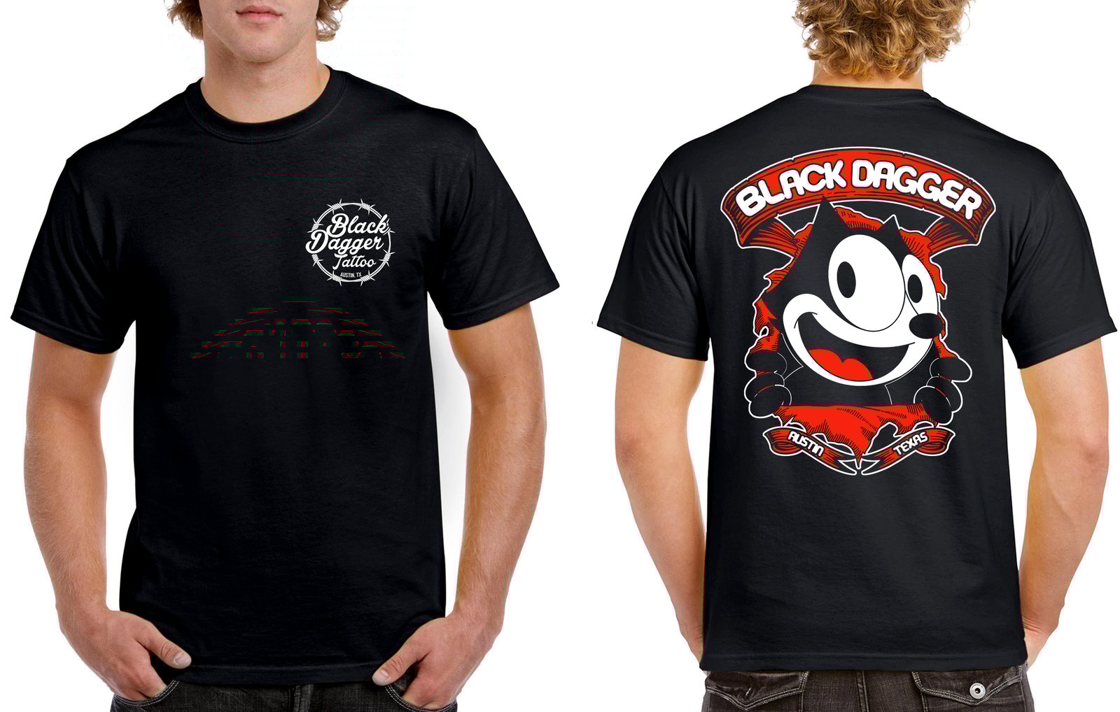 Felix Ripper Shirt / Black Dagger Tattoo