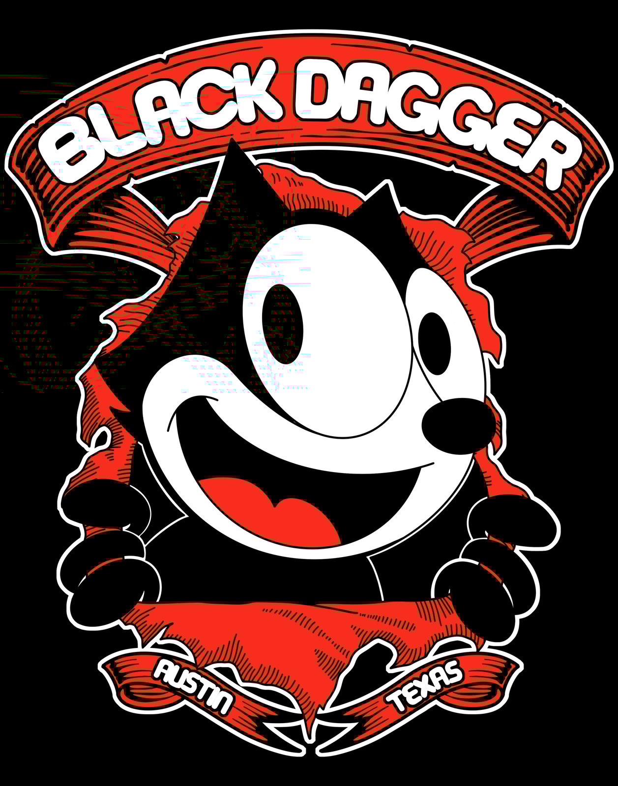 Felix Ripper Shirt / Black Dagger Tattoo