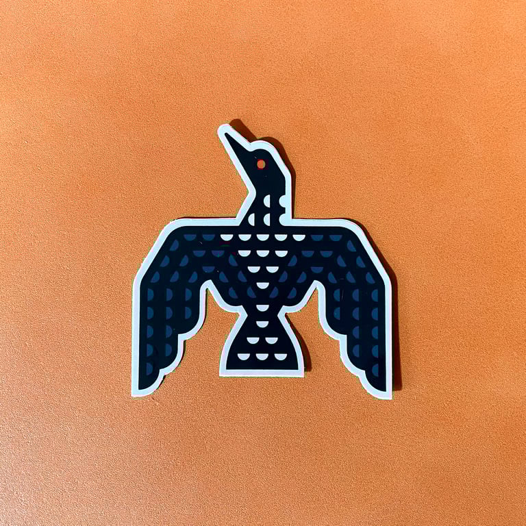 Loon Sticker