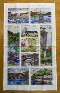 Image 2 of Mid Wales Tea Towel