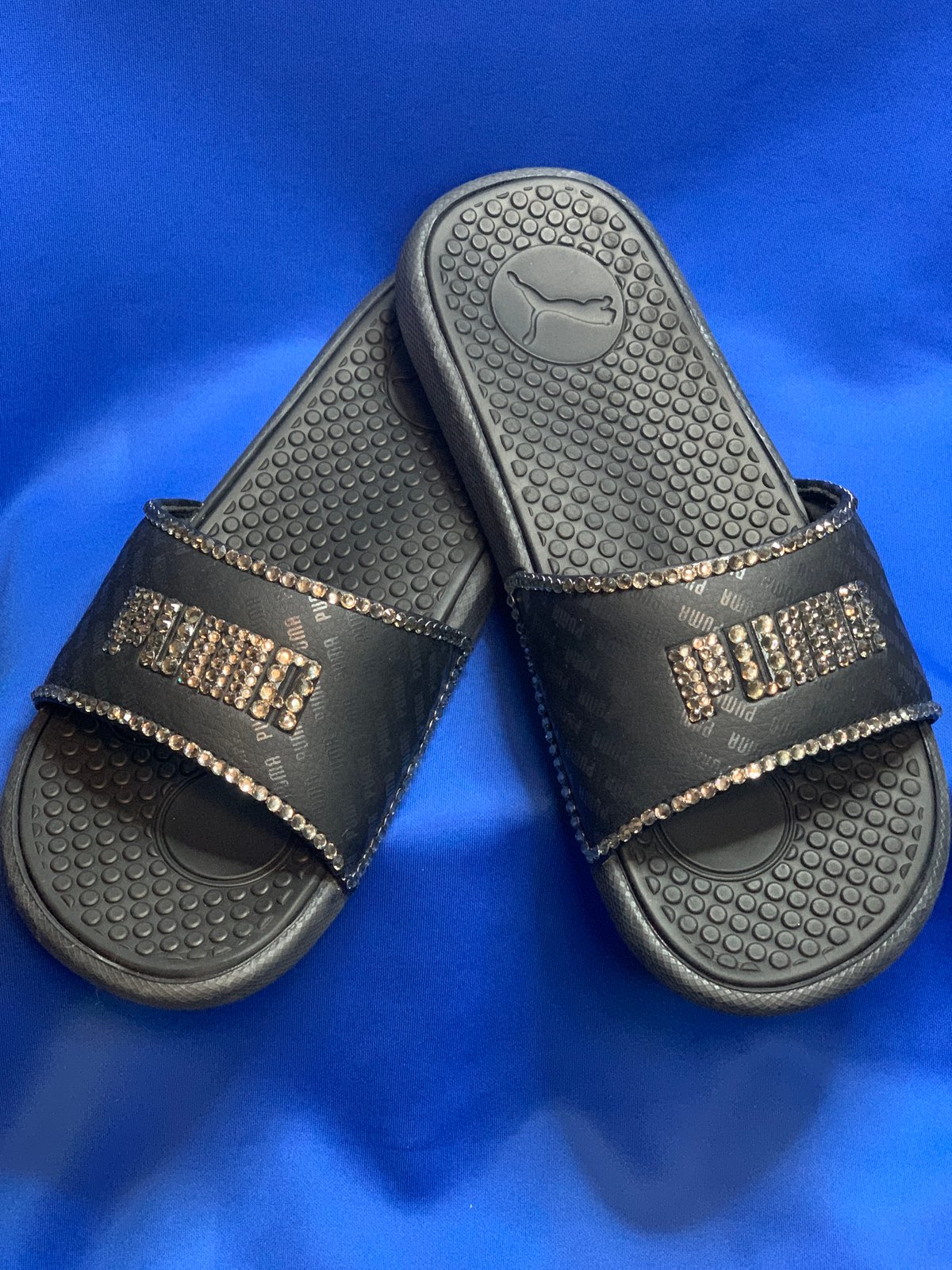 Bling adidas best sale slides