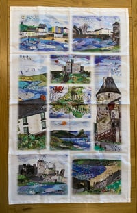 Image 2 of South Wales  Tea Towel