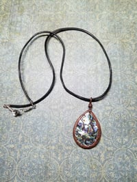Image 2 of Electroformed Abalone Necklace